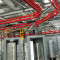 Convoyeur aérien pour ligne de peinture </br> ligne de thermolaquage / Ligne de traitement de surface